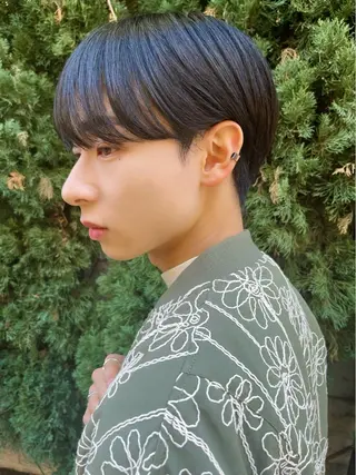 メンズ メンズ🍃ナチュラル 韓国風ヘアRENのヘアスタイル