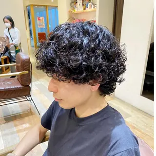 パーマ メンズ なかがわ せいかのマツエク・マツパデザイン