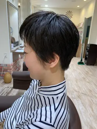 ショート ヘアアレンジ メンズ 髪質改善&Spa fee南越谷2号店所属・髪質改善/南越谷/ 山岸彩夏のヘアスタイル