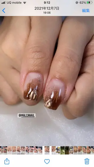 パーマ ネイル MALCAnail(マルカネイル)所属・荒木 莉奈のネイルデザイン