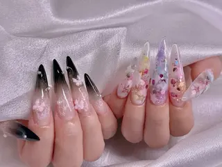 ネイル 長さだし専門店 M2　rikaのネイルデザイン
