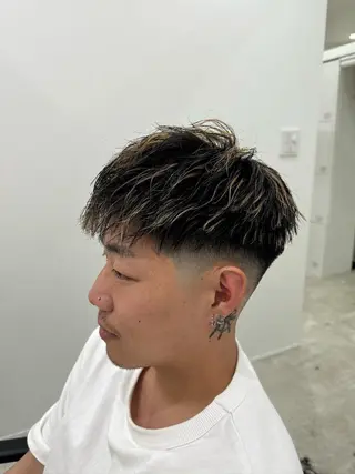 ショート カラー メンズ Go today  シェアサロン札幌nix店所属・海外スタイル✂︎ ✂︎sunのヘアスタイル