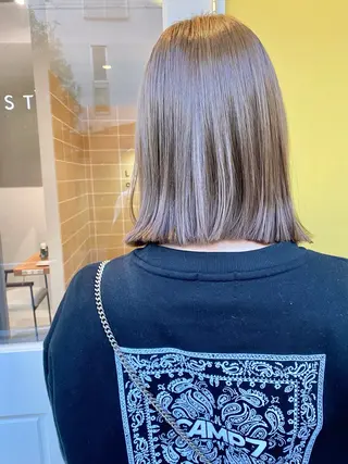 ミディアム カラー LOVESTOIKE 堂本のヘアスタイル