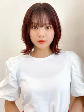 ミディアム 艶髪/髪質改善 ナカムラのヘアスタイル