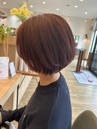 ショート カラー 骨格似合わせカット✨ 林 まどかのヘアスタイル