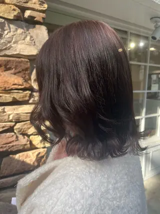 ミディアム カラー ERII /伏見・栄 カットモデル募集中!のヘアスタイル