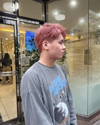 ショート カラー メンズ Seeknext // Rukaのヘアスタイル