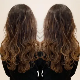 ロング カラー 松戸　kiju オーナースタイリストのヘアスタイル