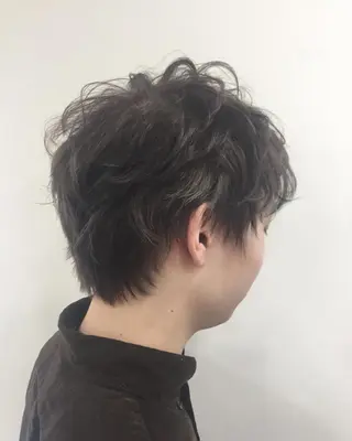 ショート カラー メンズ 🌛ダブルカラー 🌜SAYAKAのヘアスタイル