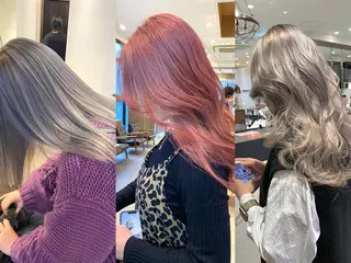 ロング 💎【髪質改善カラー 艶髪×縮毛矯正】💎のヘアスタイル