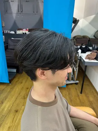 メンズ 上𦚰 慶のヘアスタイル