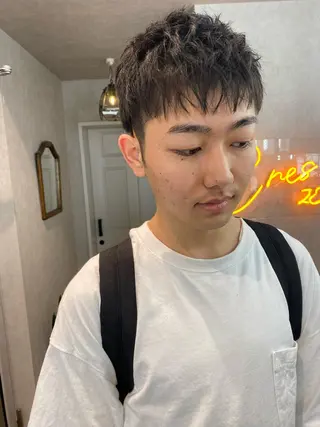 ショート ヘアアレンジ メンズ XENA表参道 MIKUのヘアスタイル