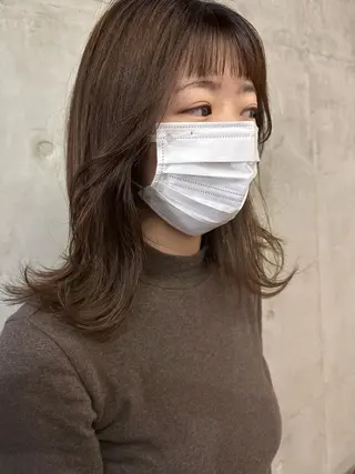 ミディアム SALT WATER  恵比寿所属・SALTWATER AYARIのヘアスタイル