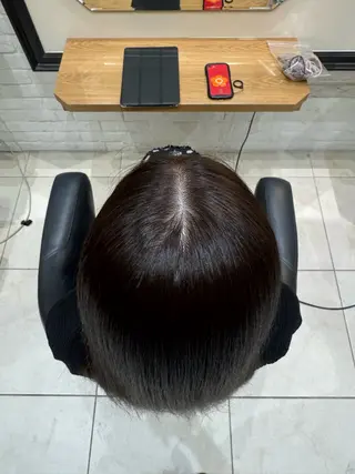 セミロング 伊志嶺 竜季のヘアスタイル