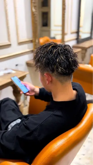 パーマ メンズ sou Lead所属・Yamashita Seiyaのヘアスタイル