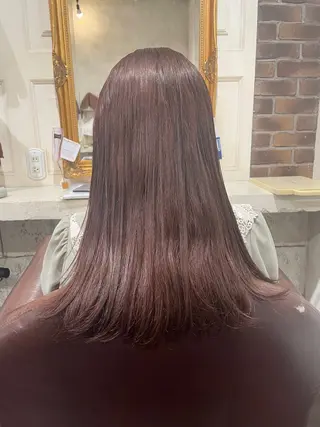 セミロング nalu新宿所属・🦋春山 さとみ🦋のヘアスタイル