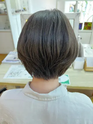 ショート カラー 草津駅》 SATO💐のヘアスタイル