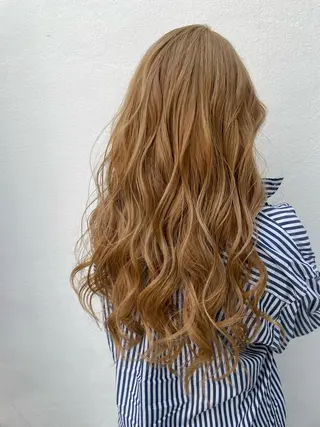 ロング カラー ヘアアレンジ 髪質改善🫧美髪矯正 🤍Yuiのヘアスタイル