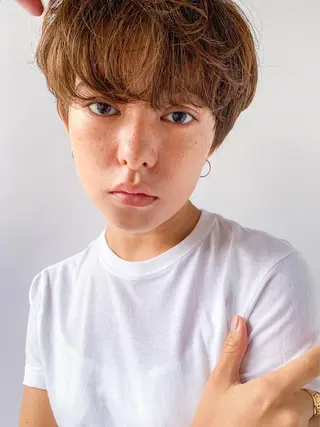 ショート メンズパーマ メンズ特化ryoのヘアスタイル