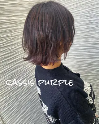 ミディアム カラー 【浜松・豊橋】 ニシモトのヘアスタイル