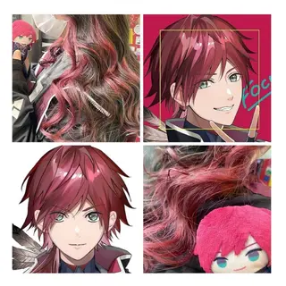 セミロング カラー GARU-ガル-所属・TSUNO🦖 派手髪/オタク美容師のヘアスタイル