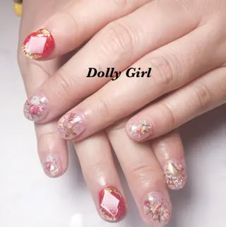 ネイル 個室ネイルサロンDolly  Girl〜ドーリーガール〜所属・DollyGirl KYOKOのネイルデザイン