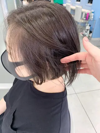 ショート カラー ✂︎レディース のメンズカット屋さんのヘアスタイル