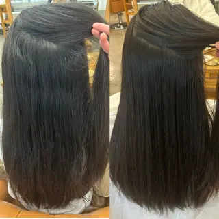 ロング パーマ 山野愛子美容室銀座店所属・🌼髪質改善/透明感 艶髪タケドミのヘアスタイル