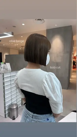 ショート ALBUM所属・Hinata🛸 ボブ美容師のヘアスタイル