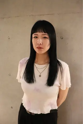 セミロング カラー パーマ 似合わせカット /パーマ岡本淳平のヘアスタイル