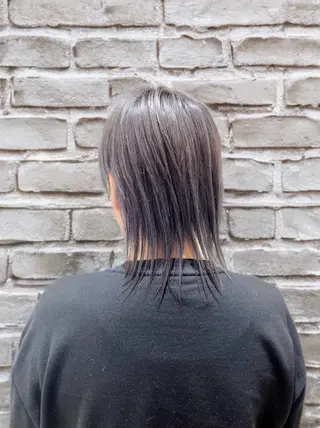 ミディアム brace 立花のヘアスタイル