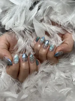 ネイル DEMAIN- 🌹のネイルデザイン