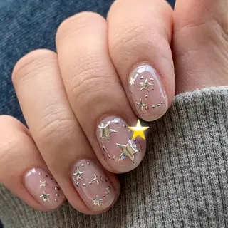 ネイル By moonネイル 🌷ワンホン/韓国風のネイルデザイン