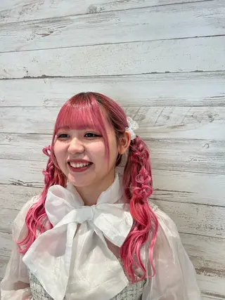 ロング 髪質改善/縮毛矯正 ツヤ髪🩷さつきのヘアスタイル