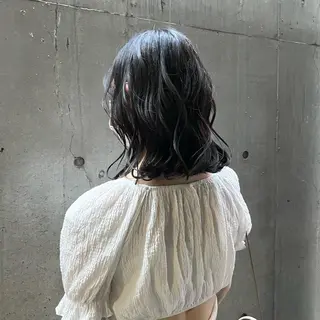 ショート カラー attrait平塚所属・カラーソムリエ🎨 seina🪐のヘアスタイル