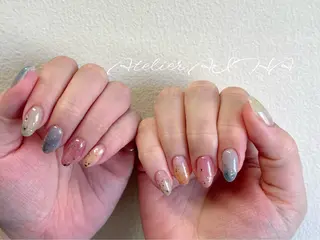 ミディアム アトリエAIHA所属・アトリエAIHA★ フィルイン推奨サロンのネイルデザイン