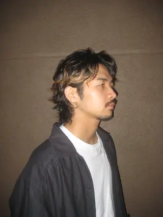 パーマ メンズ 似合わせカット /パーマ岡本淳平のヘアスタイル