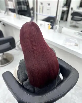 カラー デザインカラー🎨/ 中性ウルフ🐺シュンのヘアスタイル