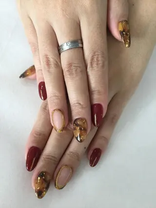 ネイル 💎🐰 saki. m 🐰💎のネイルデザイン