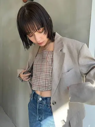 透明感/グレージュ/ レイヤー/ 青空のヘアスタイル