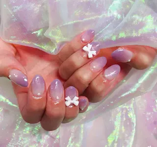 ネイル ラベンダー💖日暮里 ルル💖ネイルのネイルデザイン