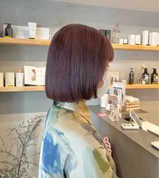 ミディアム 🌙透明感カラー✖︎ カンナ🌙のヘアスタイル