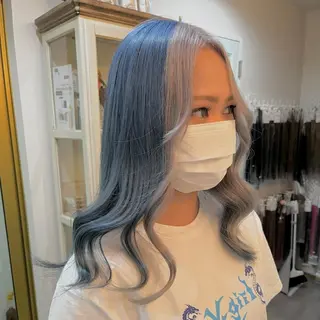 ロング カラー MOE🐈‍⬛🎀 エクステ/ワンホンのヘアスタイル