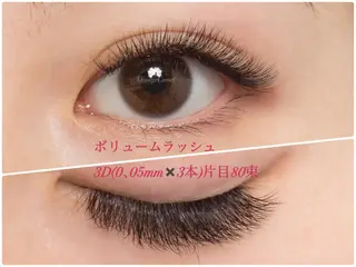 マツエク・マツパ Orange  Camelのマツエク・マツパデザイン