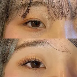 マツエク・マツパ ジャパンアイリストカレッジ天王寺校所属・岩野 夢加のマツエク・マツパデザイン