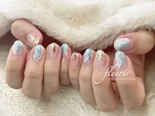 ネイル フルリール 【プライベートサロンのネイルデザイン