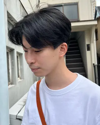 ショート メンズ ticro所属・レイヤー/刈り上げ 中目黒KANNAのヘアスタイル