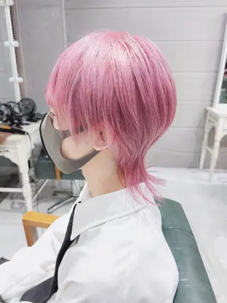 ミディアム ヘアアレンジ カラー Days 透明感カラーのヘアスタイル