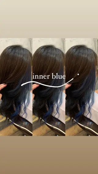 ロング カラー 🐸鈴木 綾乃🐸のヘアスタイル