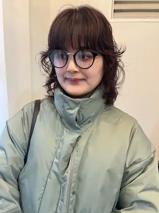 ミディアム 透明感カラー♡ 岡部瑠里のヘアスタイル